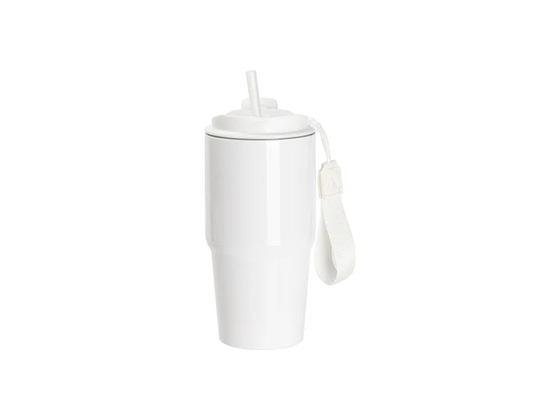 Pearl Coating™ 20oz Sublimation SS White Tumbler with Portable Lid - Pack of 4 - Joto Imaging Supplies Canada